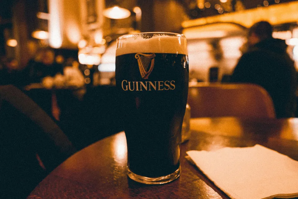 Guinness glas